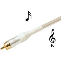 AUDIO SINGLE LEAD - WHITE PEARL 