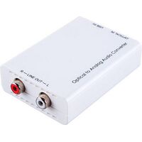 DAC OPTICAL SPDIF DIGITAL TO ANALOGUE 24BIT 192KHZ 