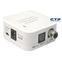COAXIAL / TOSLINK AUDIO CONVERTER & REPEATER 