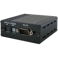 .DIGITAL AUDIO/RS-232 OVER SINGLE CAT5e/6/7 TRANSMITTER AND RECEIVER 