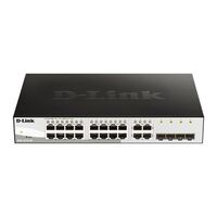 20-PORT GIGABIT WEBSMART SWITCH WITH 20 RJ45 AND 4 COMBO SFP PORTS 