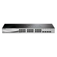28-PORT GIGABIT WEBSMART SWITCH WITH 28 RJ45 AND 4 COMBO SFP PORTS 