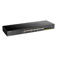 28-PORT GIGABIT SMART MANAGED SWITCH WITH 24 RJ45 AND 4 SFP+ 10G PORTS 