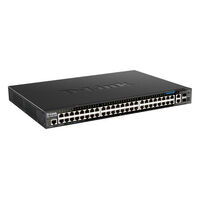 52-PORT GIGABIT SMART MANAGED STACKABLE PoE+ SWITCH WITH 44 POE+ 1000BASE-T, 4 PoE+ 2.5GBASE-T AND 4 10GB PORTS 