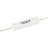 10 W Audio Grade Resistor - Dayton Audio | Value: 1.2 Ohm | Size: 48mm x 10mm x 10mm | For Zobel Networks | Fixed L-Pad Attenuator Circuits   