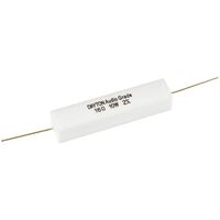 10 W Audio Grade Resistor - Dayton Audio | Value: 16 Ohm | Size: 48mm x 10mm x 10mm | For Zobel Networks | Fixed L-Pad Attenuator Circuits   