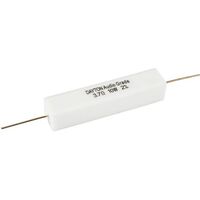 10 W Audio Grade Resistor - Dayton Audio | Value: 3.7 Ohm | Size: 48mm x 10mm x 10mm | For Zobel Networks | Fixed L-Pad Attenuator Circuits   