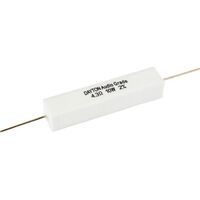 10 W Audio Grade Resistor - Dayton Audio | Value: 4.3 Ohm | Size: 48mm x 10mm x 10mm | For Zobel Networks | Fixed L-Pad Attenuator Circuits   