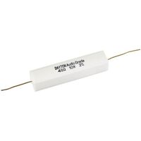 10 W Audio Grade Resistor - Dayton Audio | Value: 40 Ohm | Size: 48mm x 10mm x 10mm | For Zobel Networks | Fixed L-Pad Attenuator Circuits   