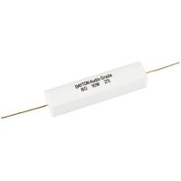 10 W Audio Grade Resistor - Dayton Audio | Value: 8 Ohm | Size: 48mm x 10mm x 10mm | For Zobel Networks | Fixed L-Pad Attenuator Circuits  