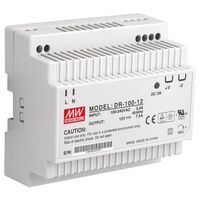 DIN RAIL POWER SUPPLY 12V/24VDC 