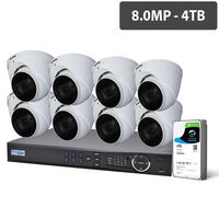 PROFESSIONAL 16 CHANNEL 8x 8MP ZOOM LENS HD-CVI-AI KIT 