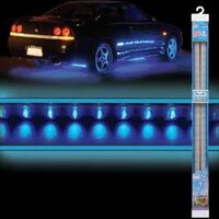 2X24 STD U/CAR LED KIT BLUE 