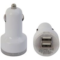 USB 2x PORT CAR CHARGER 2.1A 