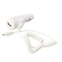 CAR CHARGER DUAL MICRO-USB + USB 