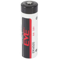 Lithium Battery AA - Eve ER14505 | Capacity: 2600mAh | 3.6V | For Electronics | For Hobby | For Digital Camera