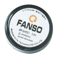 Lithium Battery - Fanso ER2450 | Capacity: 500mAh | 3.6V | For Electronics | For Hobby | For Digital Camera