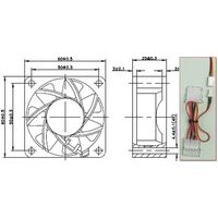 CASE FAN KITS 60mm 