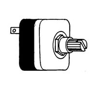 High Voltage Focus Pot | Value: 10M Ohm | Size: 25mm x 25mm x 15mm