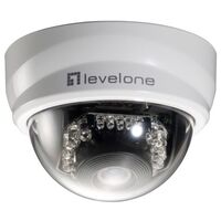 IP CAMERA DOME WITH IR LEDs - LEVELONE 2M 