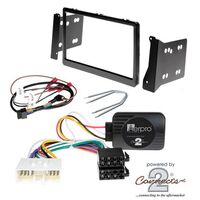 DOUBLE DIN INSTALL KIT TO SUIT HOLDEN COMMODORE VT SERIES I, II; VX SERIES I, II & VU (BLACK) 