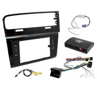 DOUBLE DIN INSTALL KIT TO SUIT VOLKSWAGEN GOLF MK7 