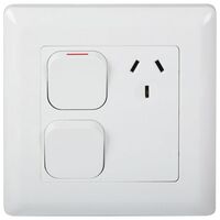 Tesla LARGE DOLLY 10A OUTLET + EXTRA SWITCH  spare part