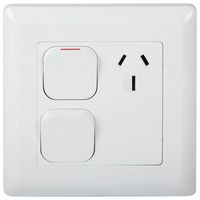 Tesla LARGE DOLLY 15A OUTLET WITH EXTRA SWITCH  spare part