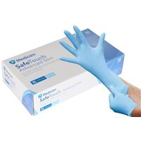 NITRILE MEDICAL EXAMINATION GLOVES 3.5g - MEDICOM SAFETOUCH ADVANCED SLIM 