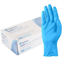 NITRILE MEDICAL EXAMINATION GLOVES 5g - MEDICOM SAFETOUCH ADVANCED GUARD 