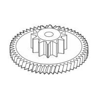 SONY WORM WHEEL GEAR 