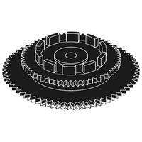 LG GOLDSTAR / NEC CLUTCH TAKE-UP 