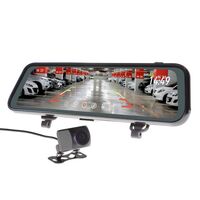 9 HIGH RESOLUTION MIRROR MONITOR WITH FULL HD 1080P REVERSE & LIVE STREAM CAMERA 