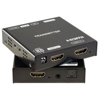 4K60 HDMI / SPDIF / IR EXTENDER KIT OVER CAT5e/6 - PRO2 