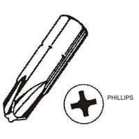 PHILLIPS ¼” HEX TIPS 