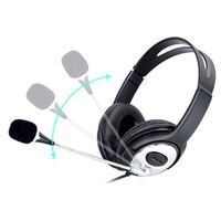 HEADSET WITH BOOM MIC - USB 