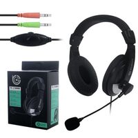 HEADSET WITH BOOM MIC - GAMER STYLE 
