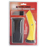 RETRACTABLE TRIMMING KNIFE WITH HOLSTER 
