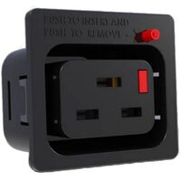 IEC-LOCK C19 FEMALE PANEL SOCKET 