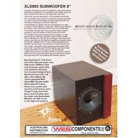 Universal 8 SUBWOOFER KIT *Discontinued*  spare part