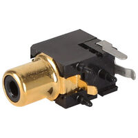 Daichi RCA PCB MOUNT SOCKET GOLD SWITCHED  spare part
