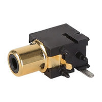 Daichi RCA PCB MOUNT SOCKET GOLD  spare part