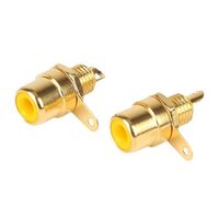 Daichi RCA PANEL SOCKET GOLD PLATED  spare part