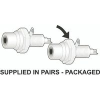 Daichi RCA PANEL SOCKET GOLD PLATED INSULATED  spare part