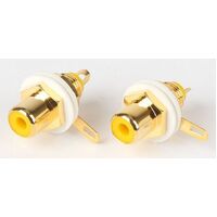 Daichi RCA PANEL SOCKET GOLD PLATED INSULATED  spare part