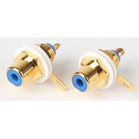 Daichi RCA PANEL SOCKET GOLD PLATED INSULATED  spare part