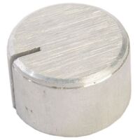 KNOBS BRUSHED ALUMINIUM 
