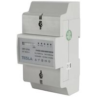 100A DIN RAIL MOUNT 3 PHASE KWH METER 400V 