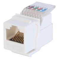 CAT5e KEYSTONE JACK TOOL-LESS TYPE 90° 