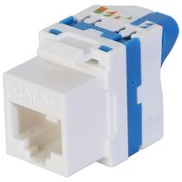 CAT5E RJ45 KEYSTONE JACK TOOL-LESS TYPE 